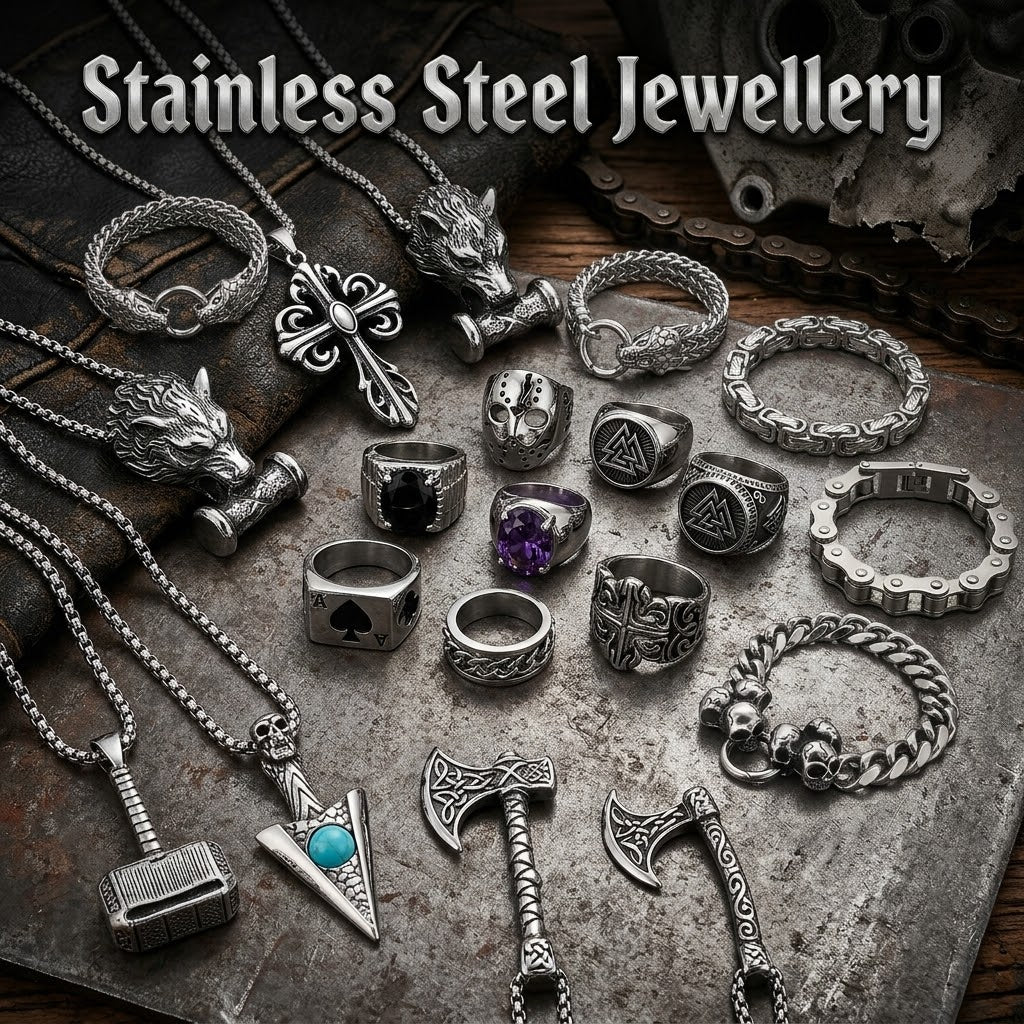 Stainless Steel & Biker Jewellery
