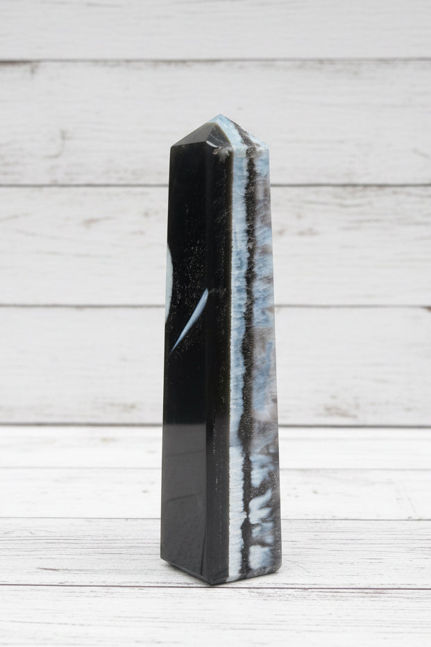 Owyhee Blue Opal Tower 107 grams BOT09