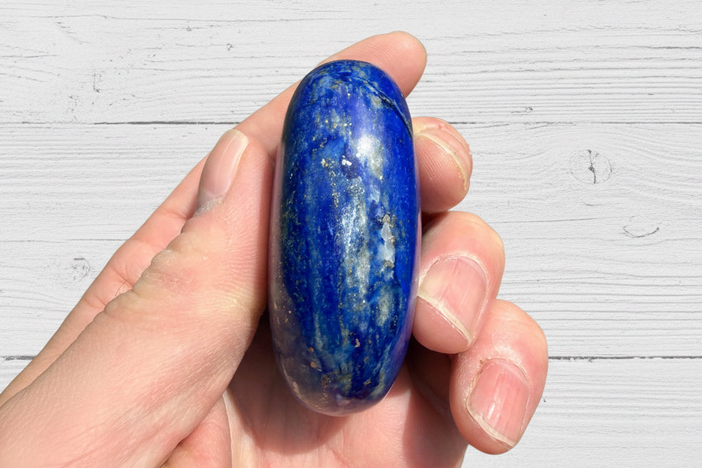Lapis Lazuli Palmstone 140 grams LP04