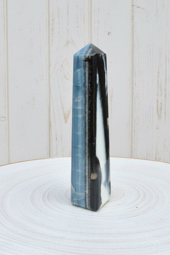 Owyhee Blue Opal Tower 106 grams BOT01