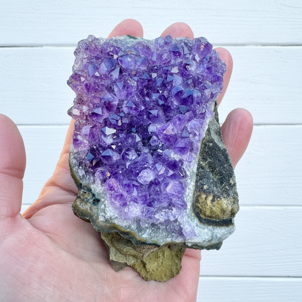 Amethyst Cluster Bed 309 grams AMSG08