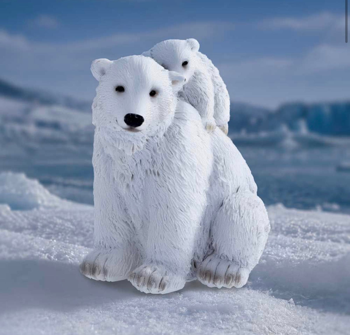 Polar Guardian Polar Bear Ornament 8.6cm