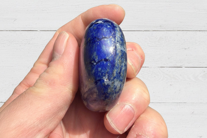 Lapis Lazuli Palmstone 133 grams LP02