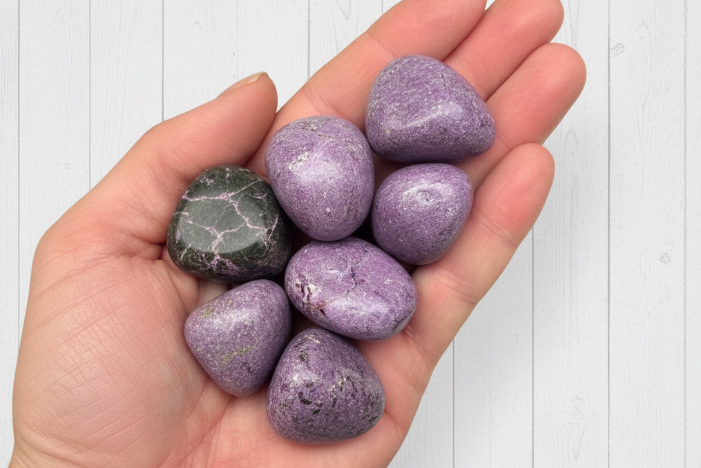 Atlantisite Stichtite Tumblestone Crystal 3-4cm