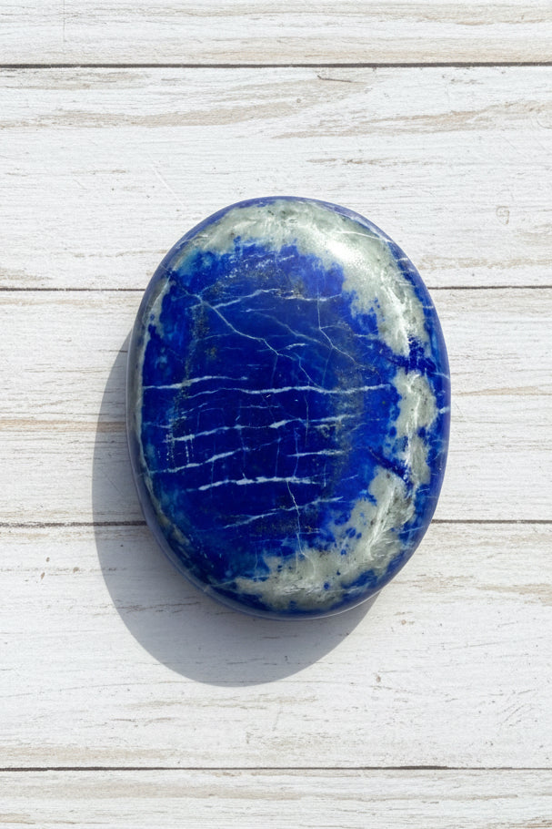 Lapis Lazuli Palmstone 130 grams LP08