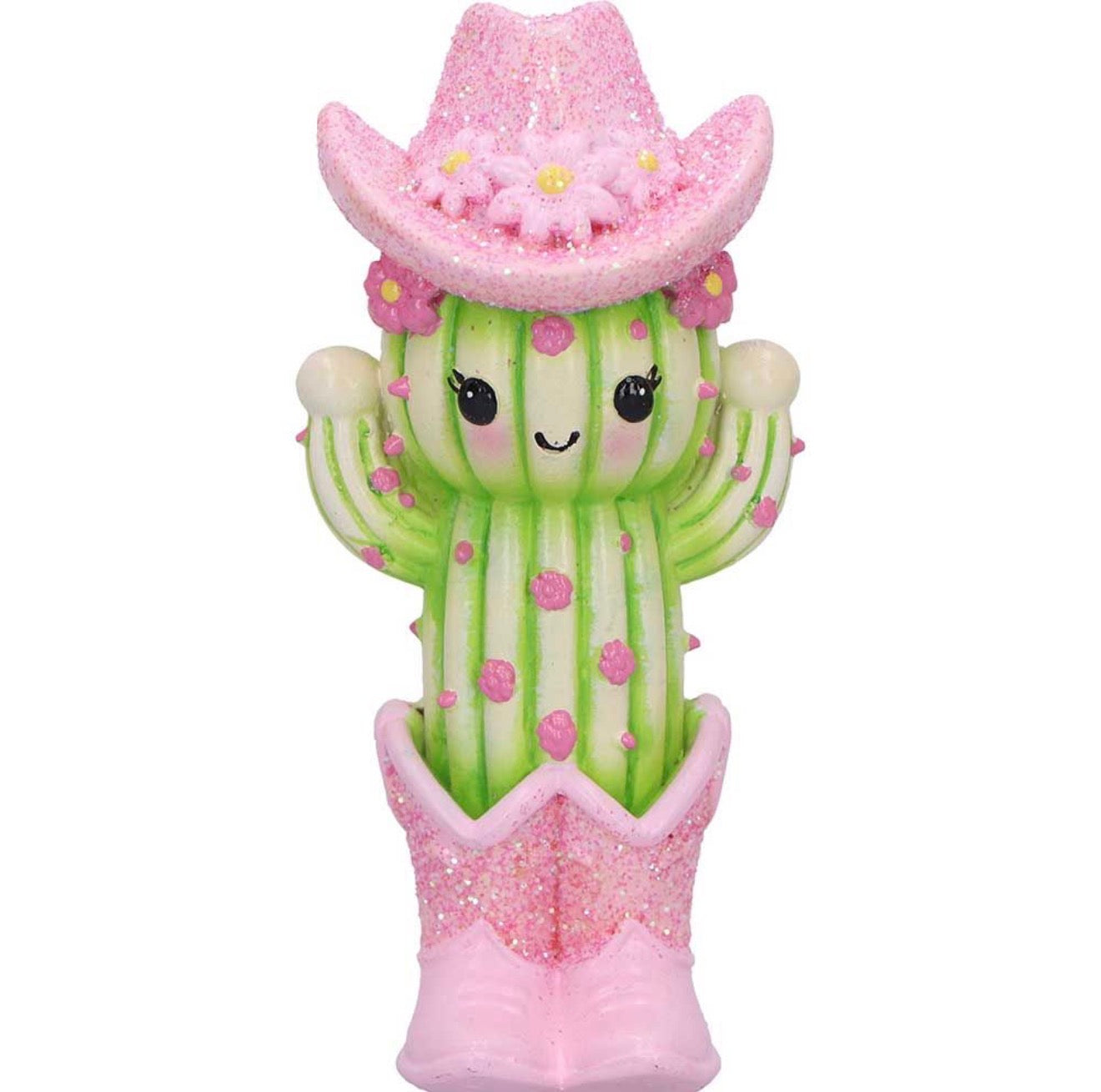 Three Wise Cacti See No Evil Set 9.5cm