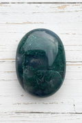 Moss Agate Palmstone 113 grams MAP07