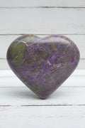 Atlantisite Stichtite Heart Crystal 118 grams AH03