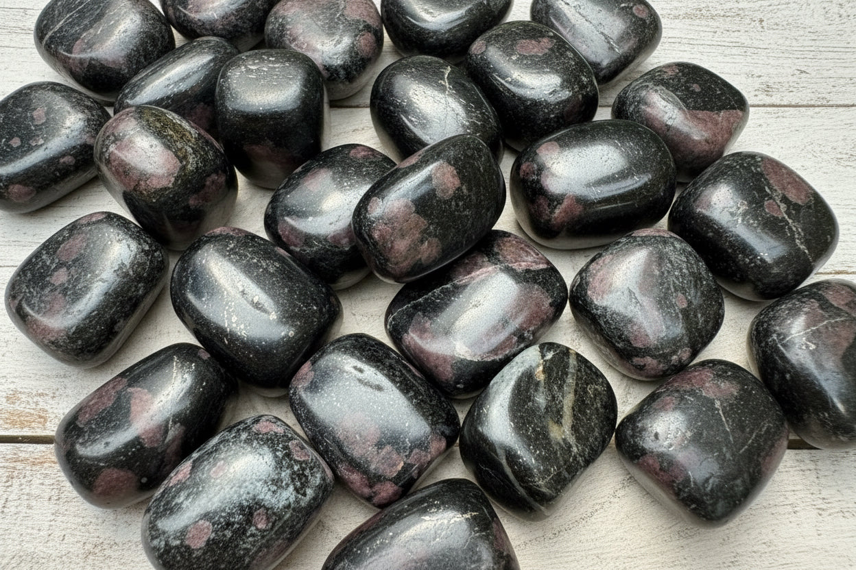 Spinel in Matrix Tumblestone 4-5cm