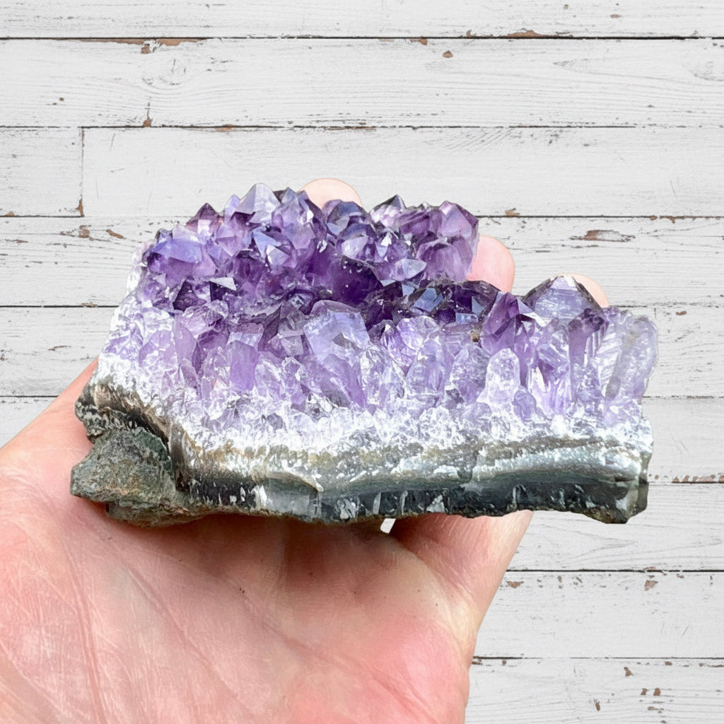 Amethyst Cluster Bed 320 grams AMC10