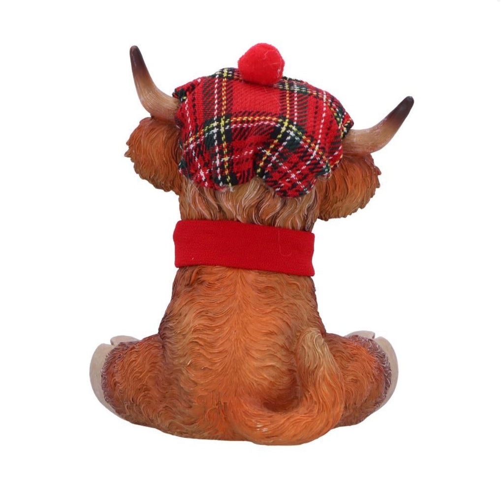 Highland Tam Highland Cows Ornament 11.2cm