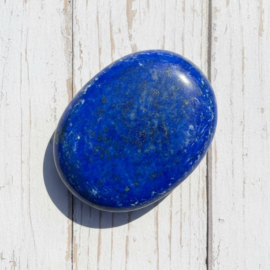 Lapis lazuli Palmstone 130 grams LP03