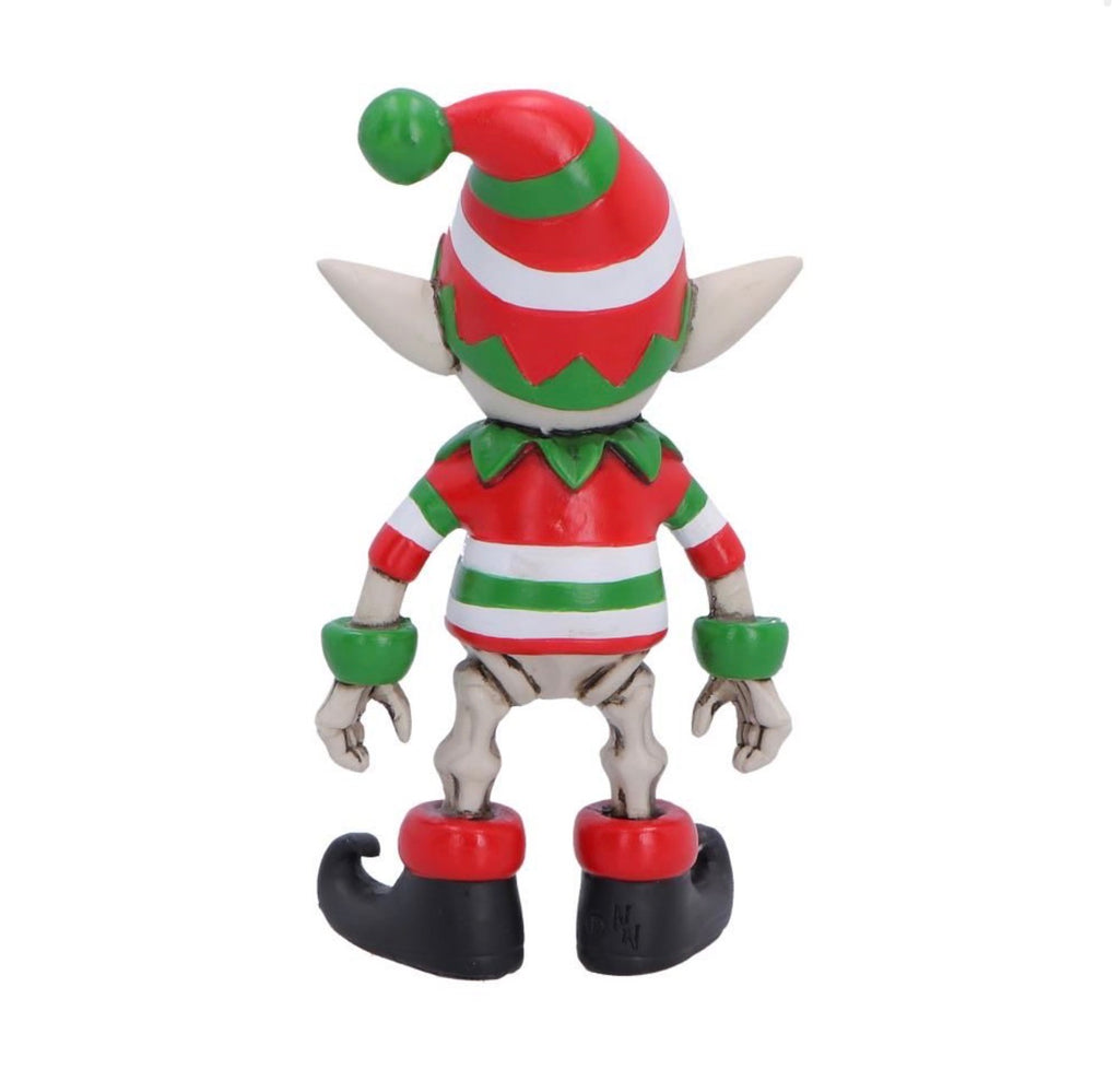 Silent Nightmares: Jingles Skeleton Elf Christmas Ornament 10.5cm