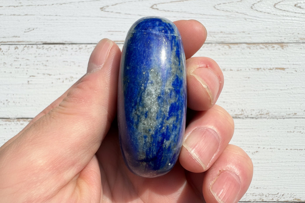 Lapis Lazuli Palmstone 140 grams LP04