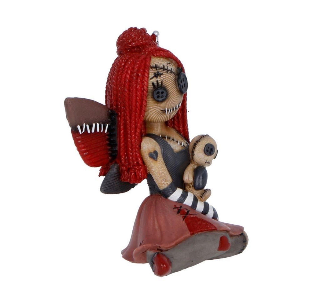 The Stitchlings: Poppy Thread Voodoo Doll Ornament 10.5cm