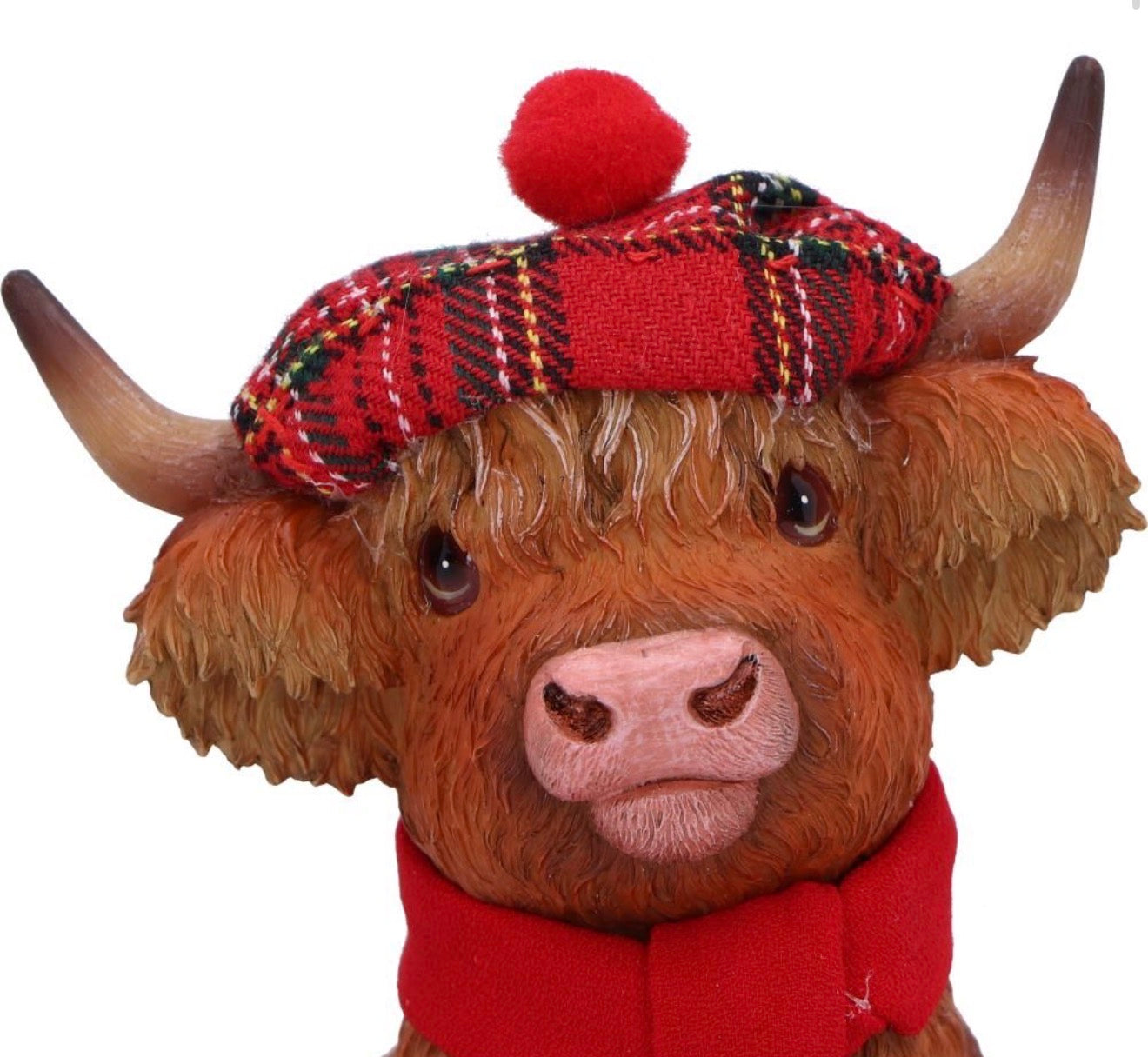 Highland Tam Highland Cows Ornament 11.2cm