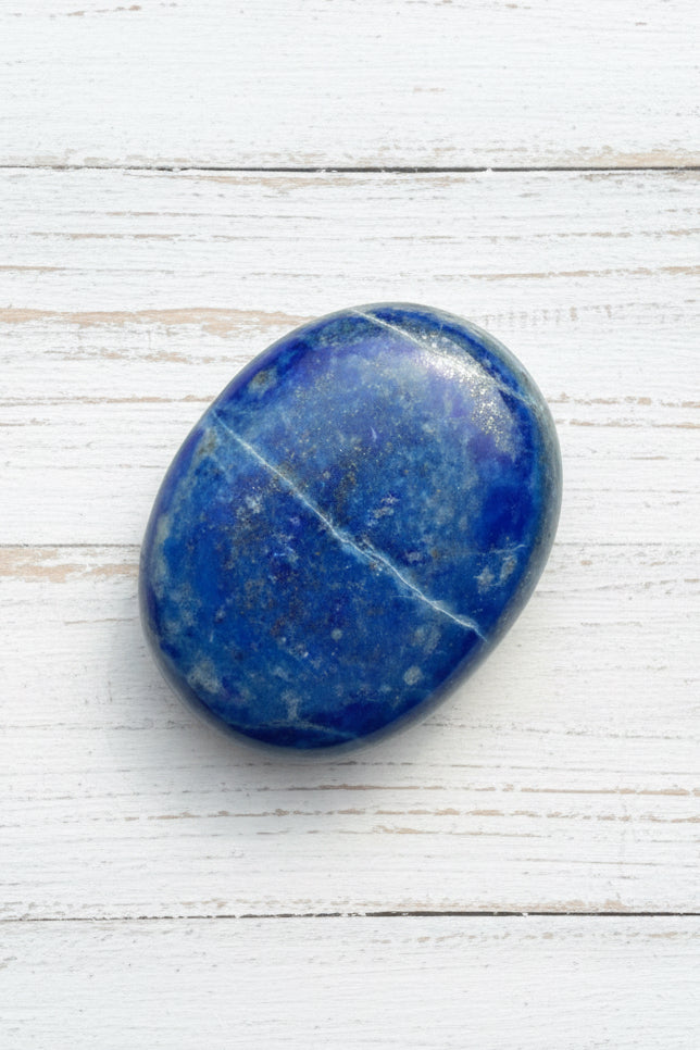 Lapis Lazuli Palmstone 130 grams LP08