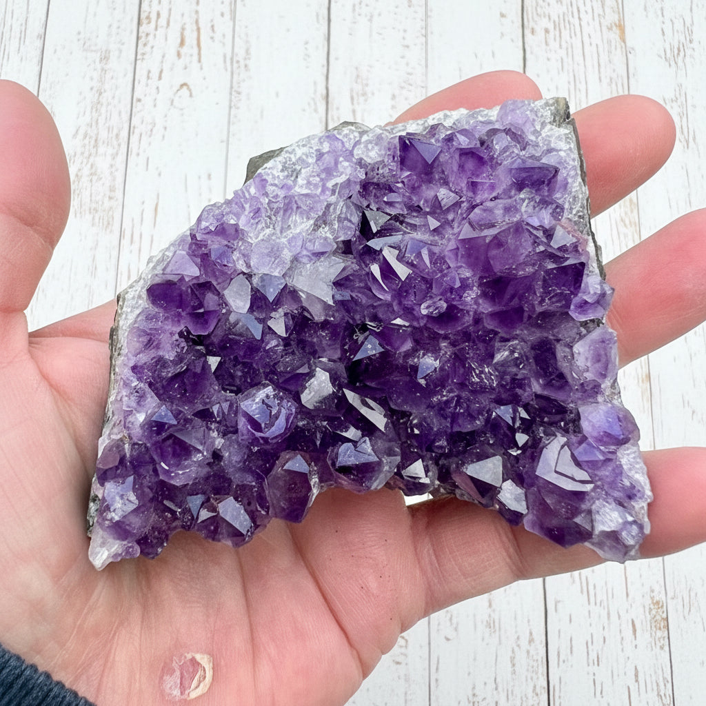 Amethyst Cluster Bed 320 grams AMC10