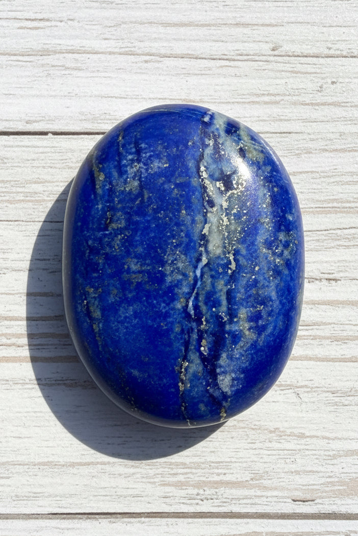 Lapis Lazuli Palmstone 140 grams LP04
