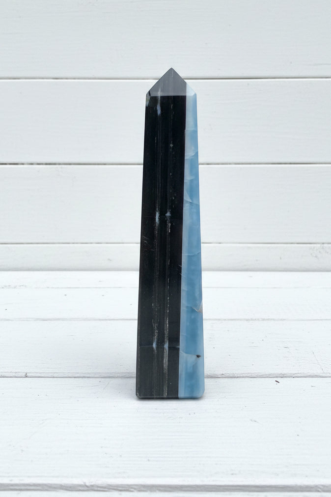Owyhee Blue Opal Tower 123 grams BOT02
