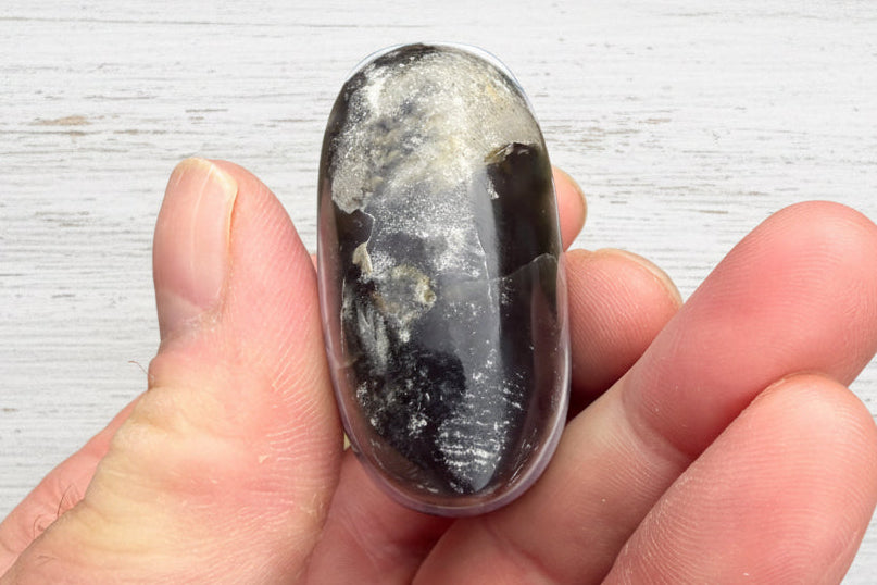 Owyhee Blue Opal Heart Crystal 83 grams BOH12