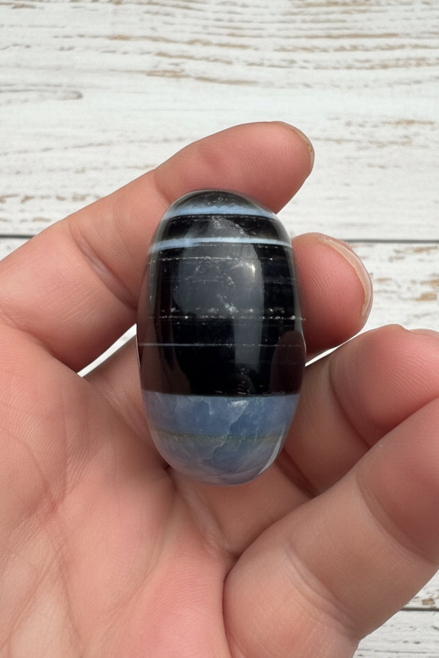 Owyhee Blue Opal Palmstone 73 grams BOP12