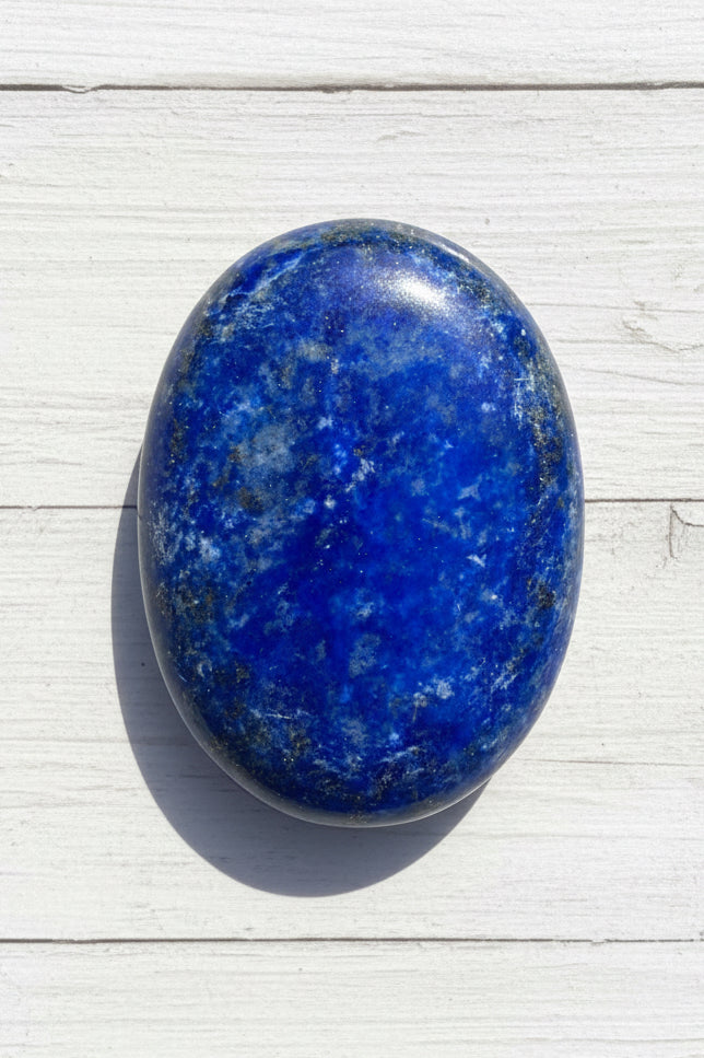 Lapis lazuli Palmstone 130 grams LP03