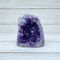 Amethyst Druzy Standing Cut Base 270 grams NPA12