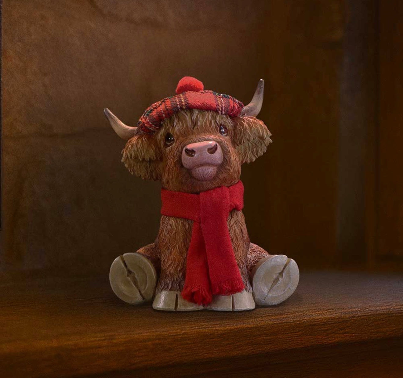 Highland Tam Highland Cows Ornament 11.2cm