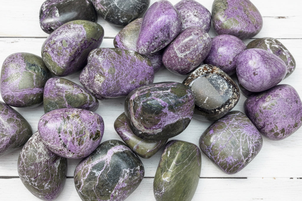 Atlantisite Stichtite Tumblestone Crystal 3-4cm