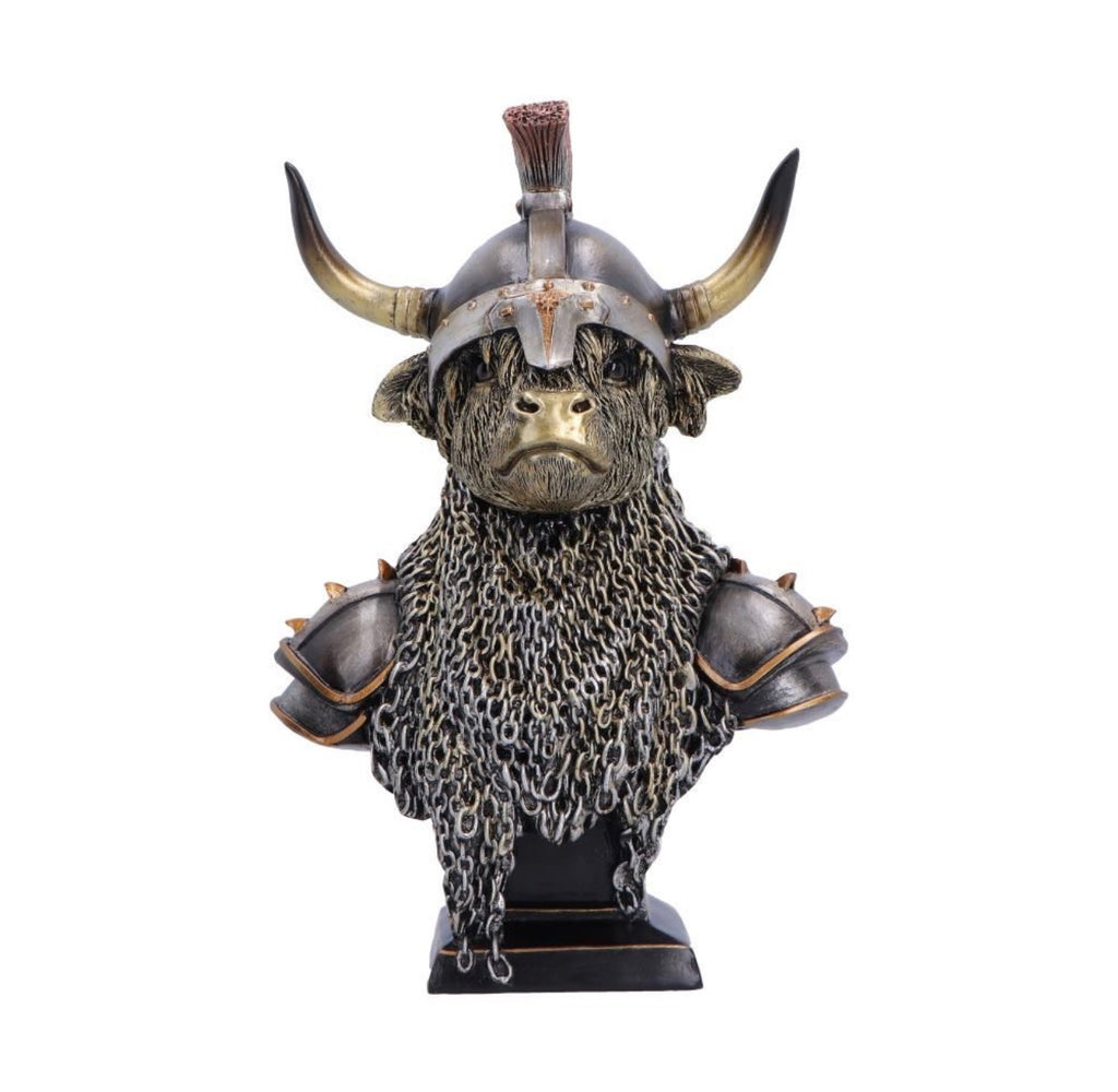 Highland Guard Armoured Highland Cow 26.7cm