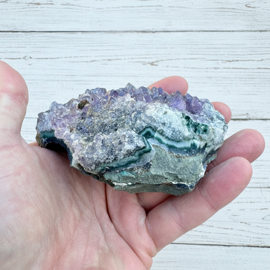 Amethyst Cluster Bed 357 grams AMSG05