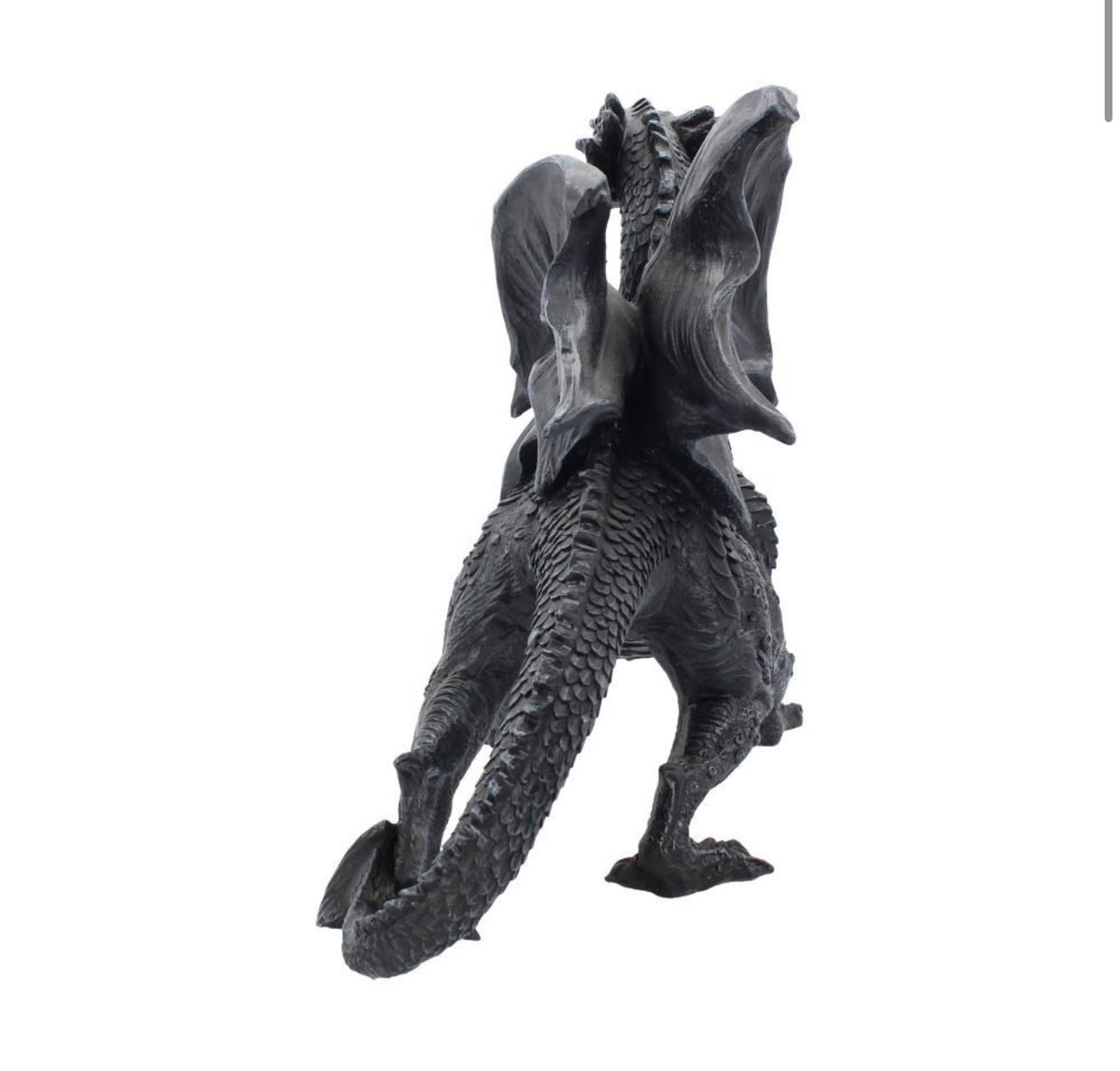 Dragon Watcher Black Dragon Ornament 31cm