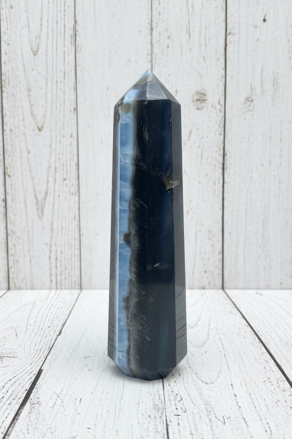 Owyhee Blue Opal Tower 123 grams BOPT04
