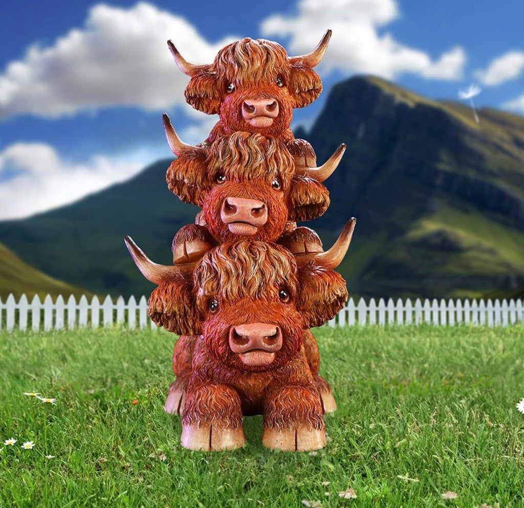 Highland Totem Highland Cow Ornament 17.5cm