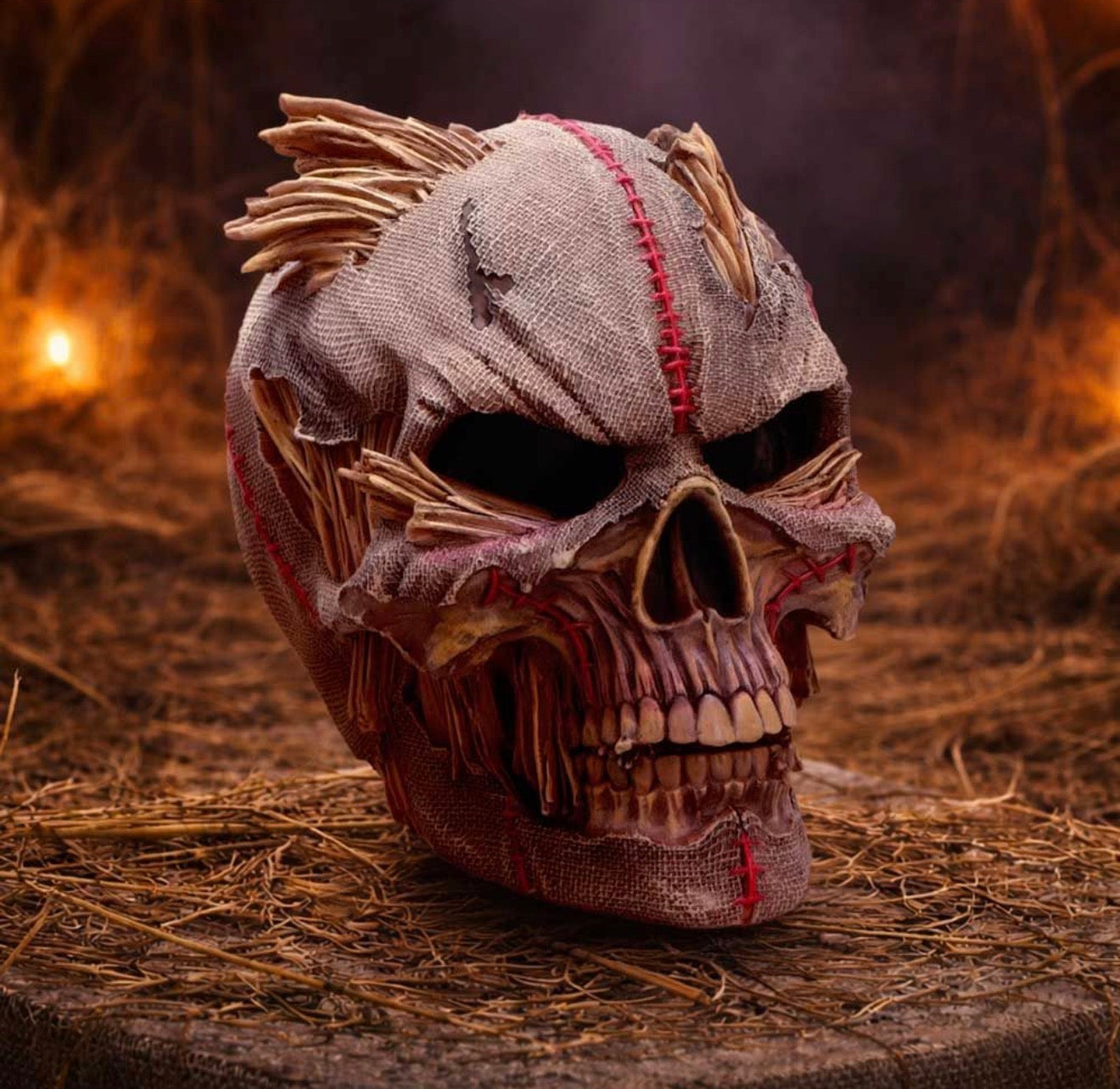 Hall of Horrors: The keeper of the Harvest Scarecrow Skull 14.7cm