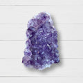 Amethyst Druzy Standing Cut Base 300 grams NPA09