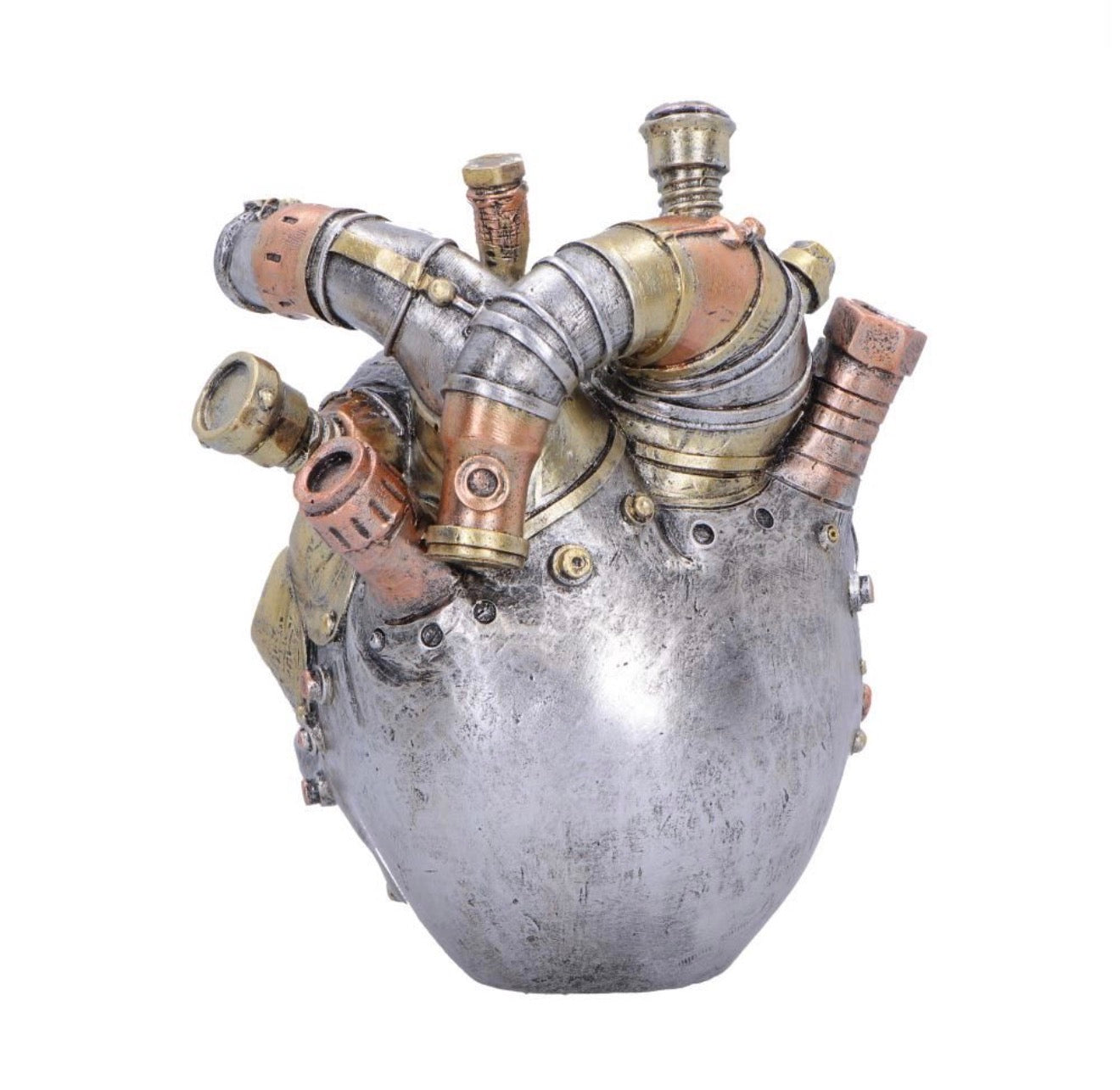 Cardiac Cranium Steampunk Skull 17.5cm