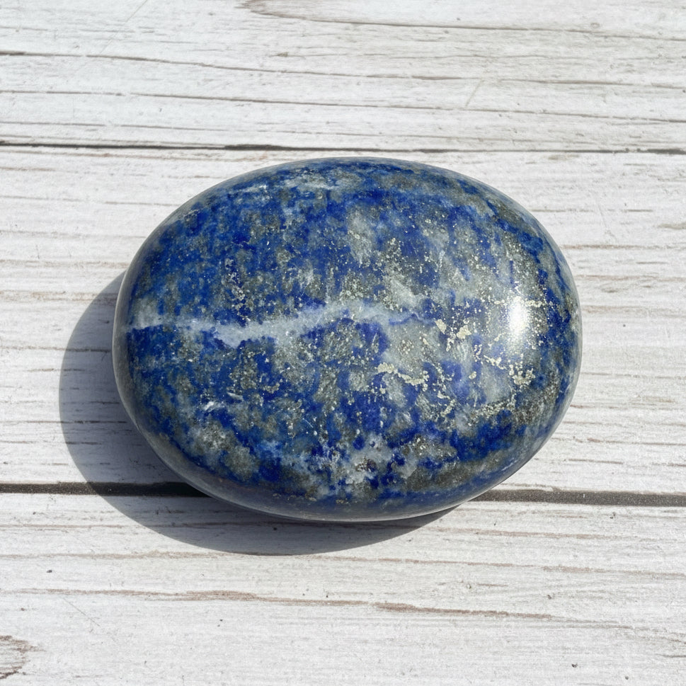 Lapis Lazuli Palmstone 133 grams LP02