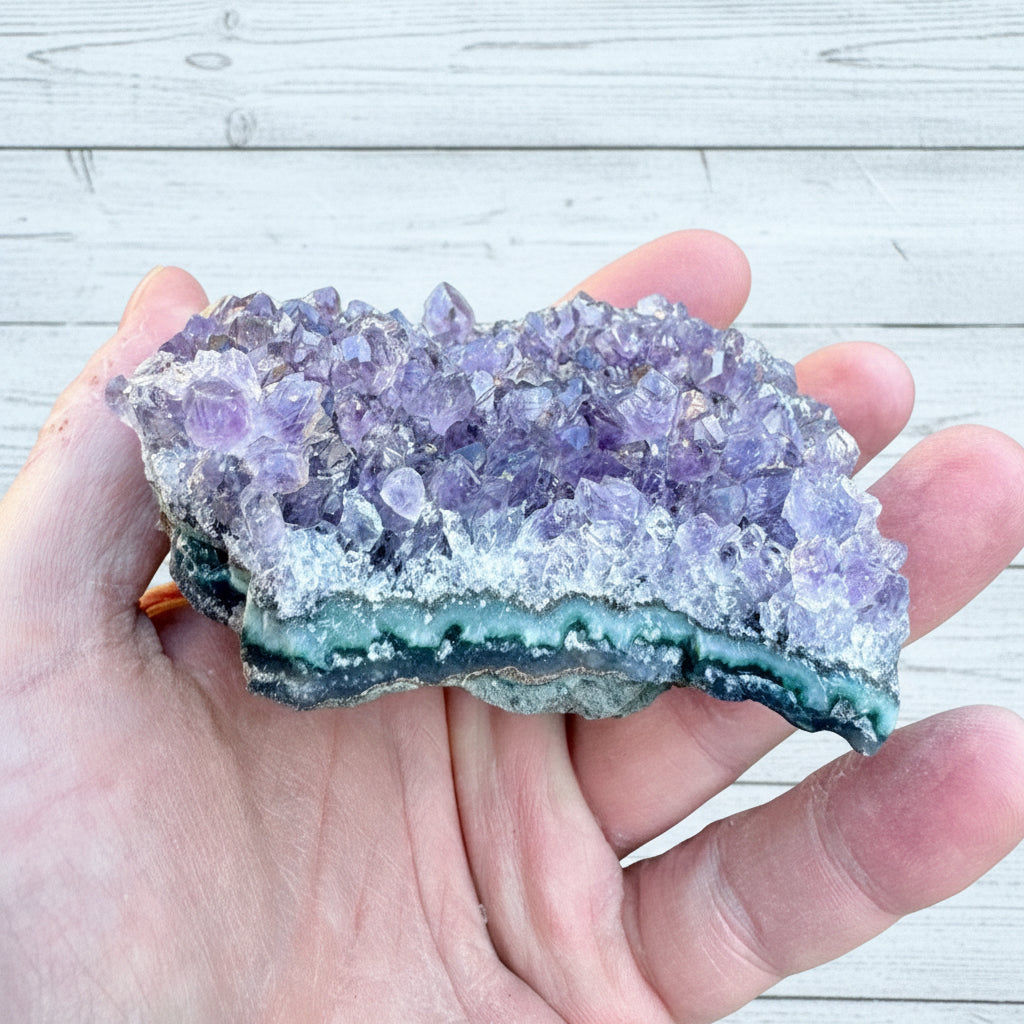 Amethyst Cluster Bed 357 grams AMSG05