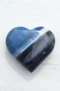 Owyhee Blue Opal Heart Crystal 68 grams BOH11