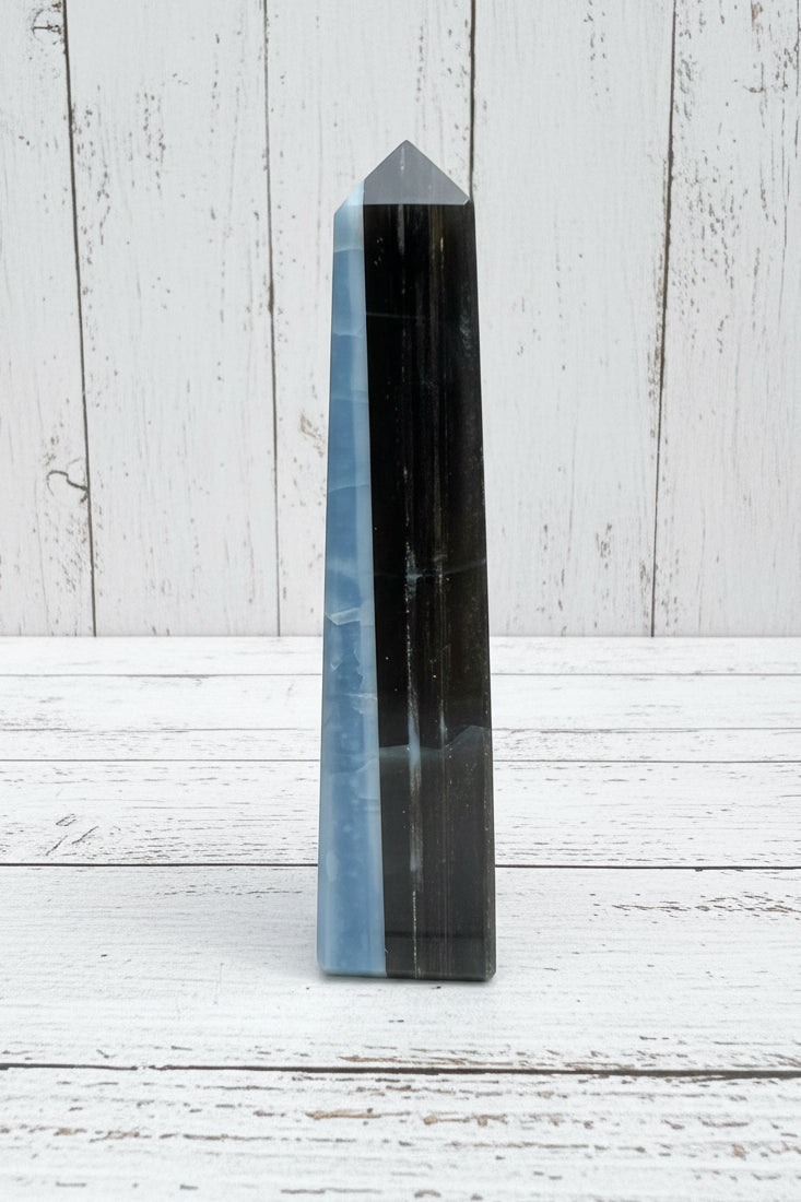 Owyhee Blue Opal Tower 123 grams BOT02