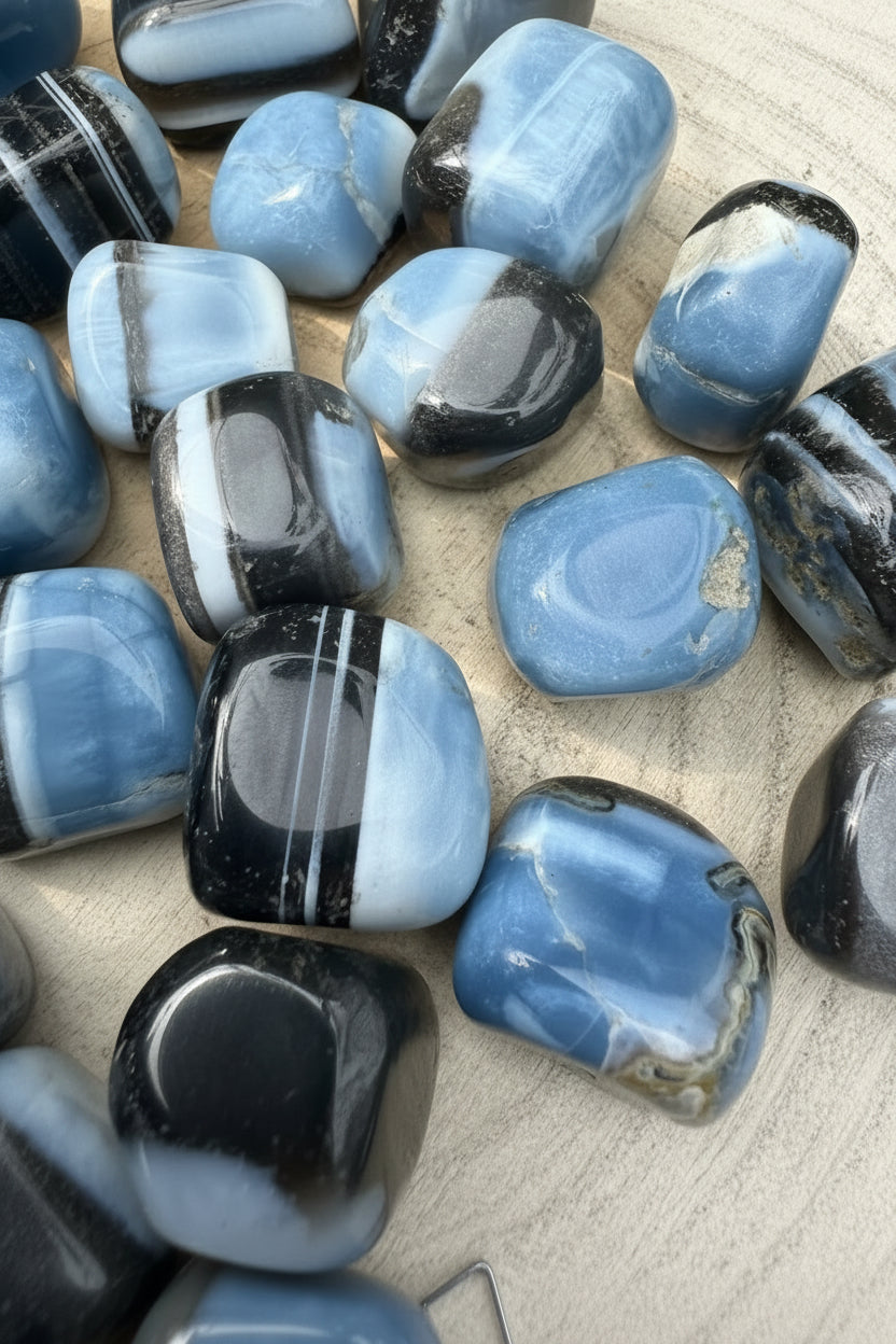 Owyhee Blue Opal Tumblestone 2-3 cm
