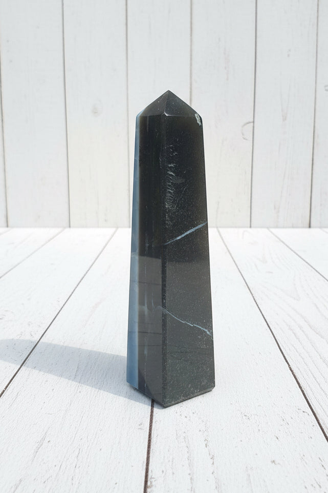 Owyhee Blue Opal Tower 123 grams BOT02