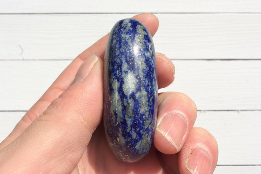 Lapis Lazuli Palmstone 130 grams LP07