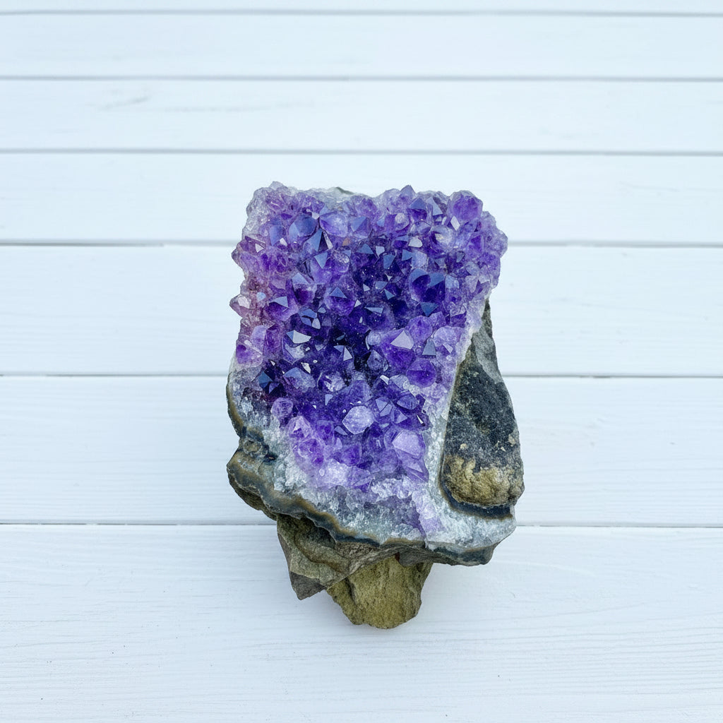 Amethyst Cluster Bed 309 grams AMSG08