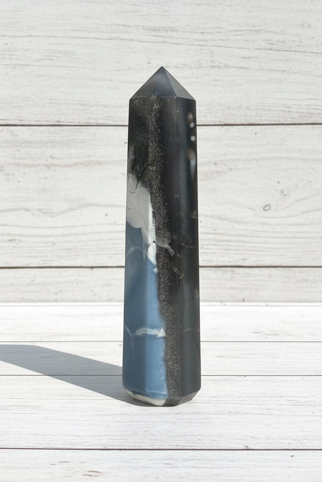 Owyhee Blue Opal Point Tower 100 grams BOPT07