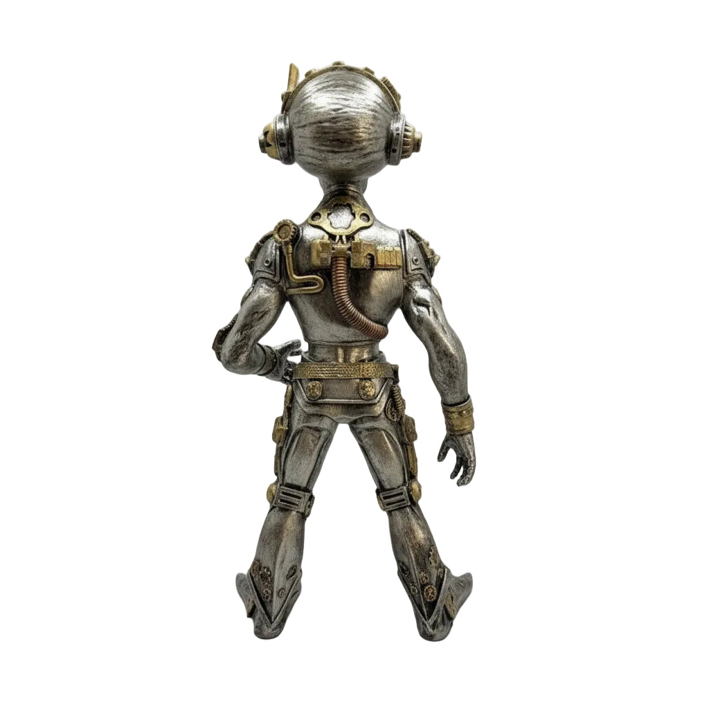 Steampunk Standing Alien Ornament 35.5cm