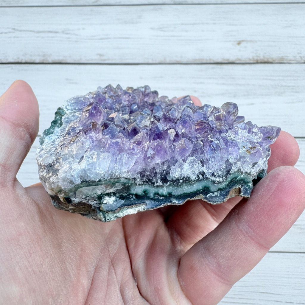 Amethyst Cluster Bed 357 grams AMSG05