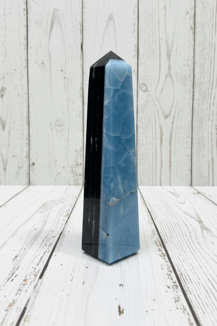 Owyhee Blue Opal Tower 123 grams BOT02